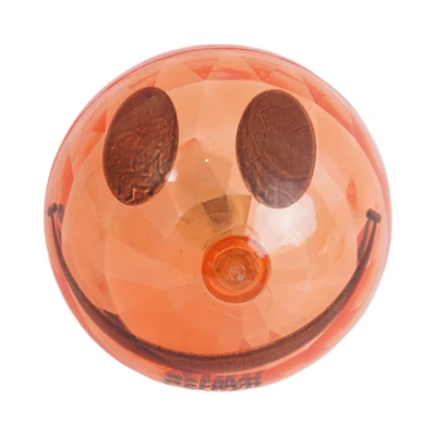 Gambar Berwyn 7.5 cm Mainan Lightup Bouncy Ball Smilley Random