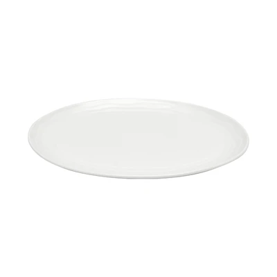 Gambar Appetite Tina Piring Saji Oval Bone China 30.5 cm - Putih