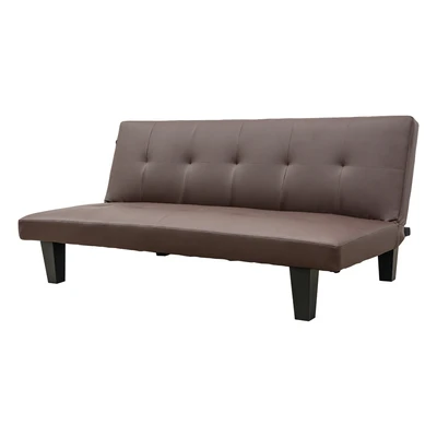 Gambar Soleil Ramadante Sofa Bed Kulit Outdoor - Cokelat Tua