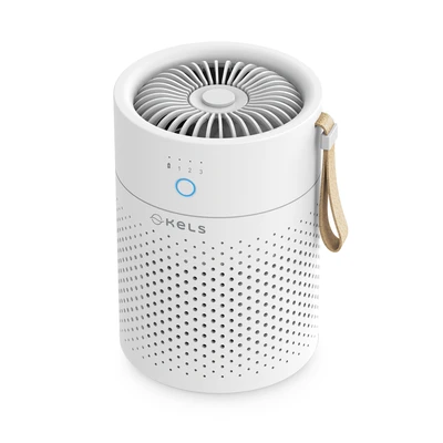 Kels 10 M2 Levi Air Purifier Portabel Cadr 40 M3/jam - Putih