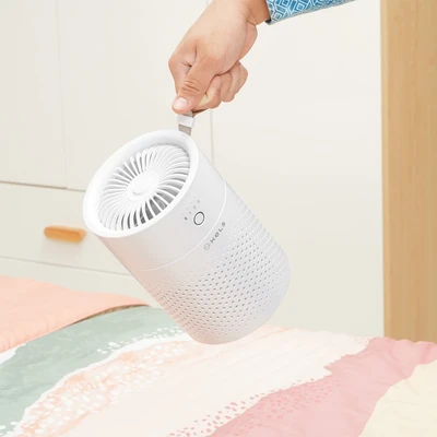 Gambar Kels Levi Air Purifier Portabel 10 m2 CADR 40 m3/jam - Putih