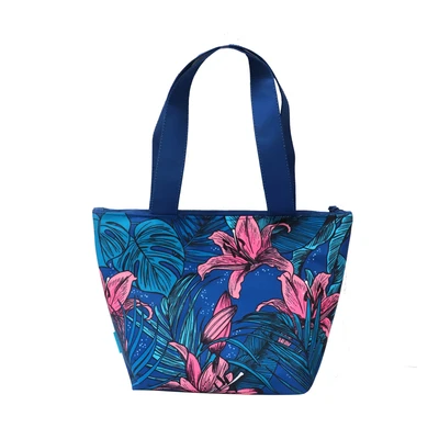 Gambar Smash Miami Totebag Insulated Flower - Biru Navy