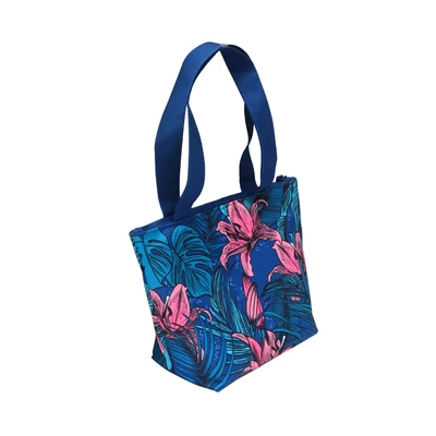 Gambar Smash Miami Totebag Insulated Flower - Biru Navy