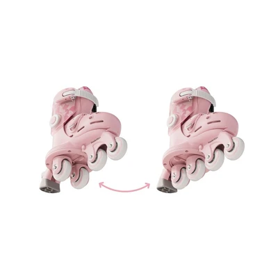 Gambar Yvolution Ukuran 23-28 Twista Sepatu Roda Inline - Pink