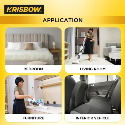 Gambar Krisbow Vacuum Cleaner & Floor Washer Cordless 3-in-1 FRFCB