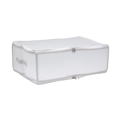 Gambar Stora Kotak Penyimpanan Lipat 52x35x19.5 cm - Putih