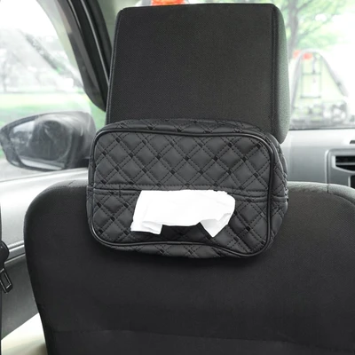 Gambar Otto Klasse Tempat Tisu Mobil Head Rest - Hitam