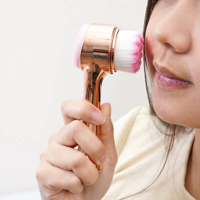 Gambar Ataru Brush Pembersih Wajah - Rose Gold