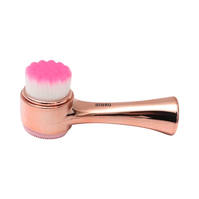 Gambar Ataru Brush Pembersih Wajah - Rose Gold