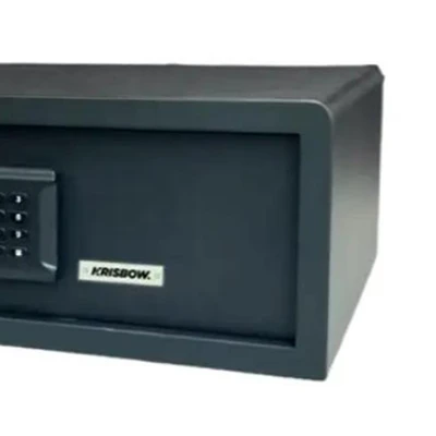 Gambar Krisbow Brankas Hotel Digital Eco 19.5x43.7x38 cm MRHS101 - Hitam