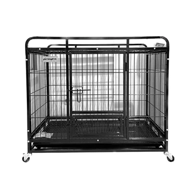 Gambar Pet Kingdom Kandang Anjing Heavy Duty 94.5x58.5x84.5 cm - Hitam