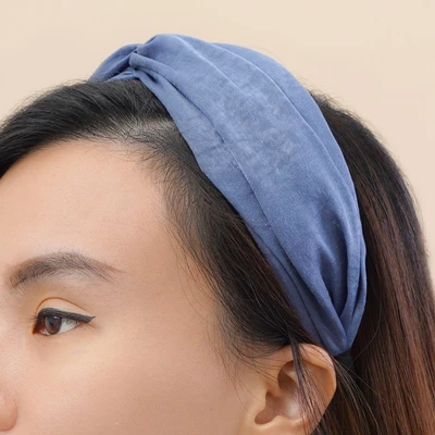 Gambar Ataru Bando Twisted - Biru Dusty