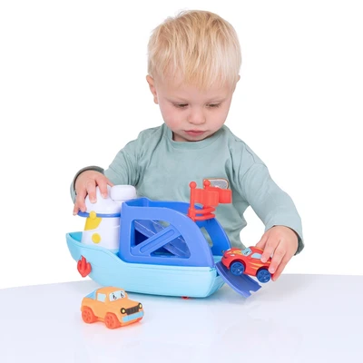 Gambar Little Giggles Set Diecast Tiny Teamsterz Ferry Boat 7444