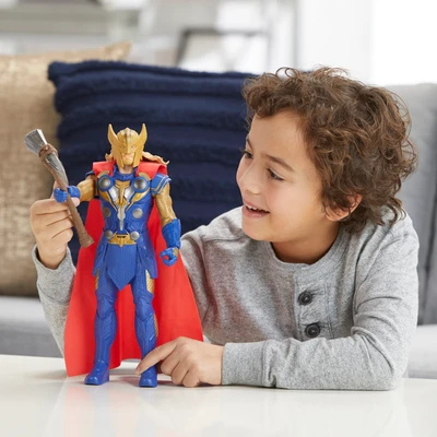 Gambar Marvel Action Figure Thor Stormbreaker Strike F3360