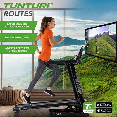 Gambar Tunturi Smart Treadmill 1.5hp T40