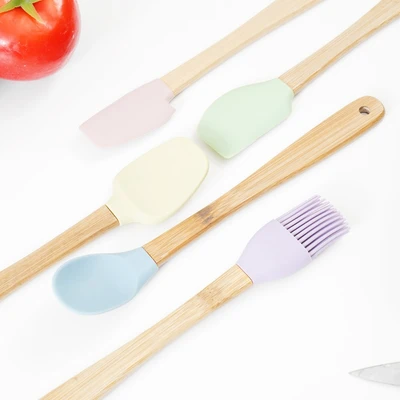 Gambar Ataru Alat Masak Silikon Mini Random