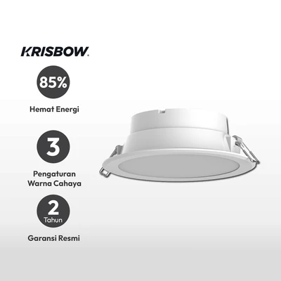 Gambar Krisbow Triluz Lampu Downlight LED 15 Watt
