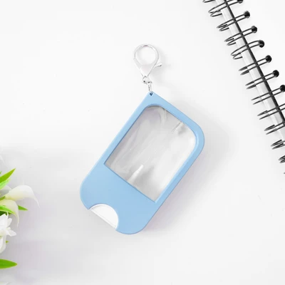 Gambar Ataru Botol Spray Pocket Dengan Case 40 ml - Biru Dusty