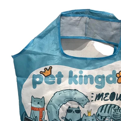 Gambar Informa 58x12x66 cm Pet King Tas Belanja Lipat - Putih/Biru