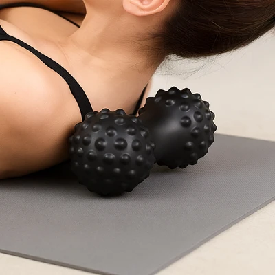 Gambar Kiwikana Bola Fitness Peanut Massage - Hitam