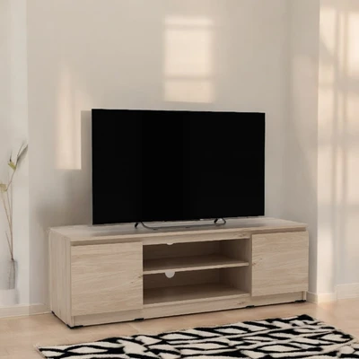 Gambar Selma 117x39.4x45 Cm Laura Rak Tv Jackson Hickory - Cokelat Oak