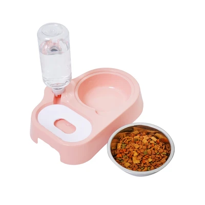 Gambar Paws N Tail Dispenser Makanan Hewan - Pink