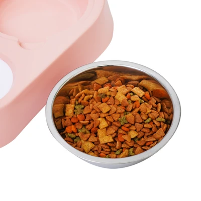 Gambar Paws N Tail Dispenser Makanan Hewan - Pink