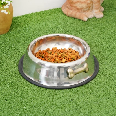 Gambar Paws N Tail 860 Ml Tempat Makan Hewan Bone Relief