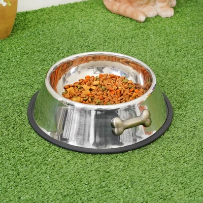 Gambar Paws N Tail Tempat Makan Hewan Bone Relief 1.16 Liter