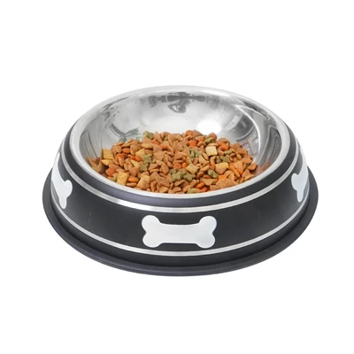 Gambar Paws N Tail 940 Ml Tempat Makan Hewan Bone Print