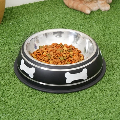 Gambar Paws N Tail 940 Ml Tempat Makan Hewan Bone Print