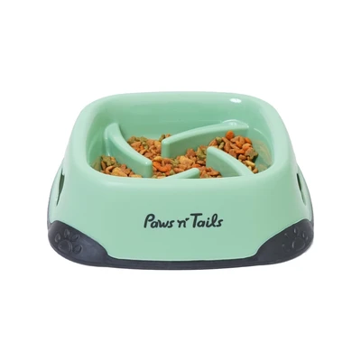 Gambar Paws N Tail 580 Ml Tempat Makan Hewan Anti Slip