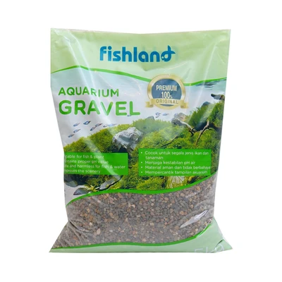 Gambar Fishland 3-5 Mm Batu Kerikil Akuarium