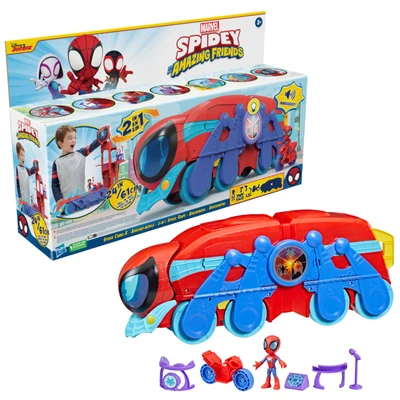 Gambar Spidey Amazing Friends Playset Spider Crawl R F3721
