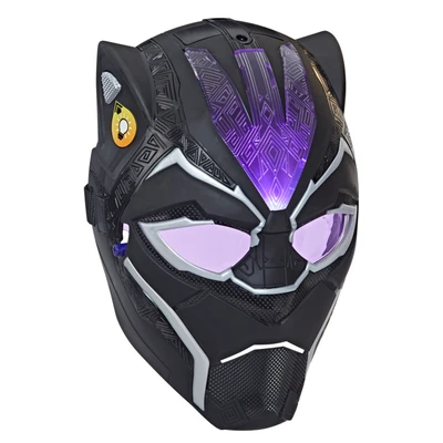 Gambar Marvel Black Panther Legacy Vibranium Power Fx Roleplay Mask F5888 - Hitam