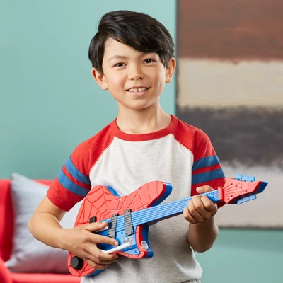 Gambar Spiderman Verse Feature Guitar F5622