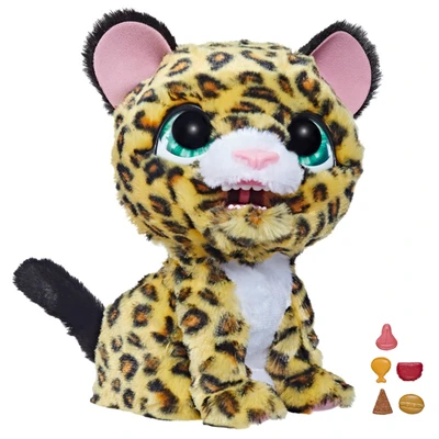 Gambar Furreal Boneka Hewan Lil Wilds Lolly The Leopard F4394