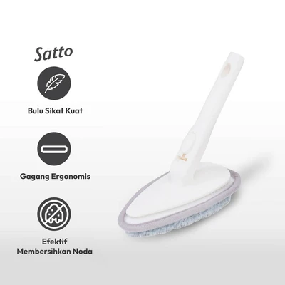 Gambar Satto Sikat Lantai - Putih