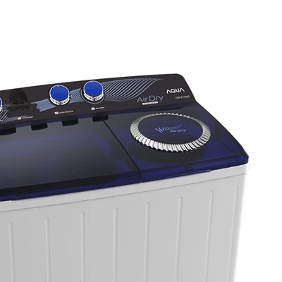 Gambar Aqua Mesin Cuci Top Loading Twin Tube 10 kg QW-1050XT
