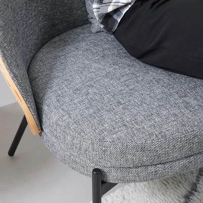 Gambar Informa Sawara Kursi Lounge 2 Seater - Abu-Abu Natural