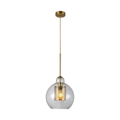 Gambar Eglare Landon Lampu Gantung Hias D25 - Bronze/Clear
