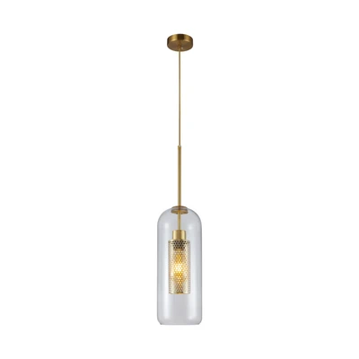 Gambar Eglare Landon Lampu Gantung Hias D15 - Bronze/Clear