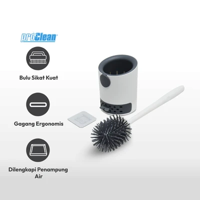 Gambar Proclean Sikat Toilet - Putih/Abu-Abu