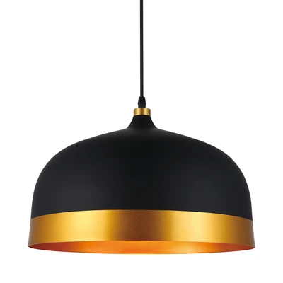 Gambar Eglare Serra Lampu Gantung Hias - Hitam Matt/gold