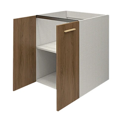 Gambar Informa Custom Furniture Obelia Kabinet Bawah Dapur 60 - Cokelat Walnut