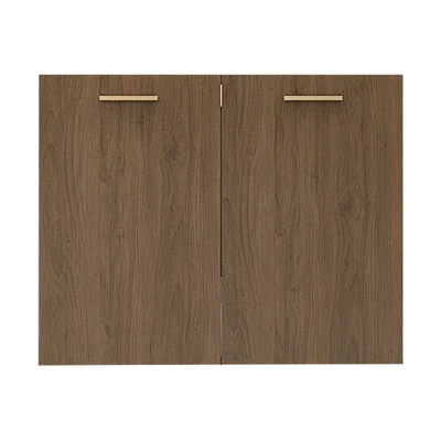 Gambar Informa Custom Furniture Obelia Kabinet Wastafel 90 cm - Cokelat Walnut