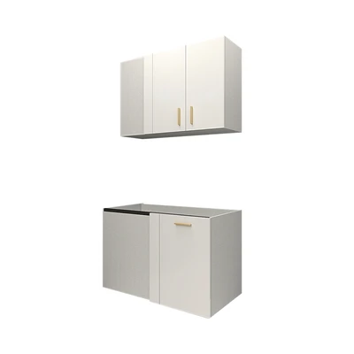 Gambar Informa Custom Furniture Obelia Kabinet Dinding Sudut Kanan - Putih