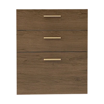 Gambar Informa Custom Furniture Obelia Kabinet Cutlery Bawah Dapur 60 - Cokelat Walnut