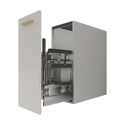 Gambar Informa Custom Furniture Obelia Kabinet Bumbu Dapur 30 cm - Putih