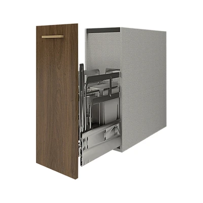 Gambar Informa Obelia Kabinet Bumbu Dapur 30 cm - Cokelat Walnut